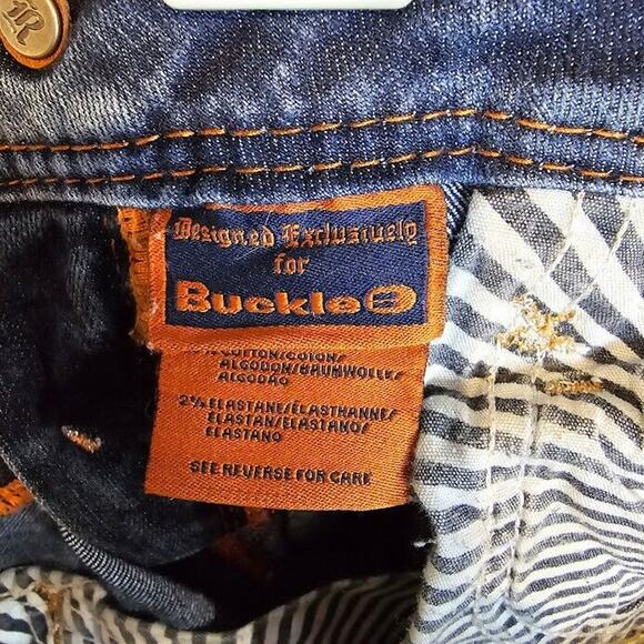 Size 27 Rock Revival Charlotte Easy Boot Cut Jeans - SEE PHOTOS AND DESCRIPTION - Picture 14 of 16